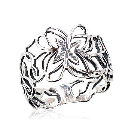 Women,  - Silver ring, 17.5, 3.4 g, Silver 925 fineness, oxide (Plating)