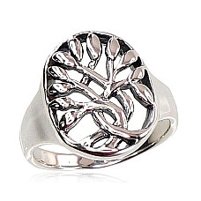 Silver ring, 18, 5.5 g, Silver 925 fineness, oxide (Plating)