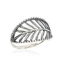 Silver ring, Silver 925 fineness, oxide (Plating)