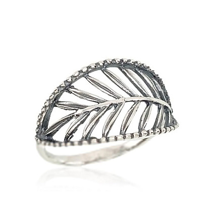Women,  - Silver ring, Silver 925 fineness, oxide (Plating)