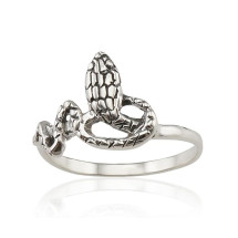 Серебряное кольцо, Серебро 925 проба, оксид (покрытие)
