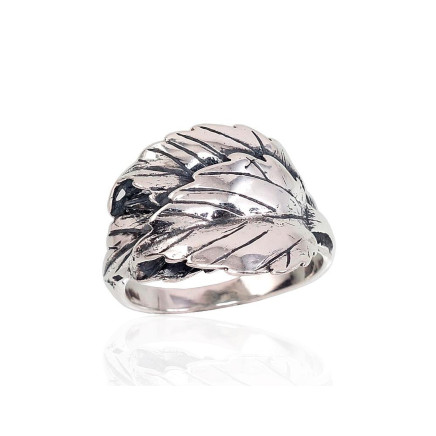 Women,  - Silver ring, 19, 5.9 g, Silver 925 fineness, oxide (Plating)
