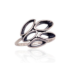 Серебряное кольцо, 17, 2.8 g, Серебро 925 проба, оксид (покрытие)