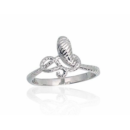 Women,  - Silver ring, Silver 925 fineness, Rhodium (Plating)