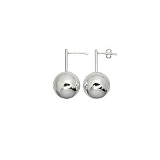 Серебряные серьги-пуссеты, 6.1 g, Серебро 925 проба