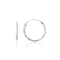 Sudraba auskari-riņķīši, 0.8 g, Sudrabs 925 prove