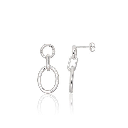 stud,  - Silver stud earrings, 2.7 g, Silver 925 fineness