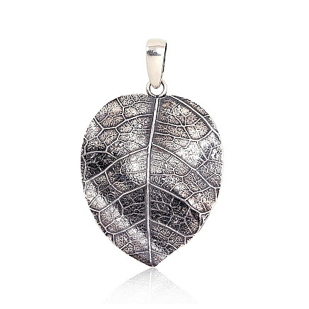 Женские,  - Серебряный кулон, 5.8 g, Серебро 925 проба, оксид (покрытие)