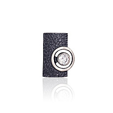 Silver pendant, 2.6 g, Silver 925 fineness, oxide (Plating), Zirkons
