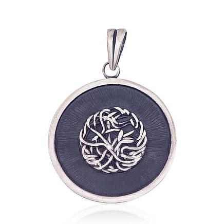 Women,  - Silver pendant, Silver 925 fineness, oxide (Plating)