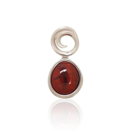 Sieviešu,  - Sudraba kulons, 3.6 g, Sudrabs 925 prove, rodijs (pārklājums), Jašma