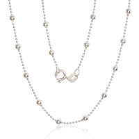 Sudraba ķēdīte Krellītes 1-3 mm, 50, 4.8 g, Sudrabs 925 prove