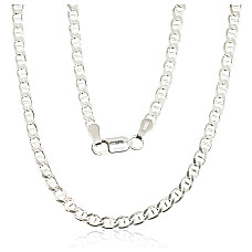 Серебряная цепочка Марина 3 мм , алмазная обработка граней, 65, 10.9 g, Серебро 925 проба