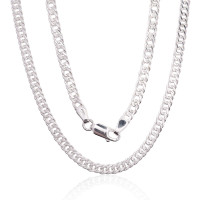 Sudraba ķēdīte Rombs 4 mm, dimantu apstrādājums, Sudrabs 925 prove
