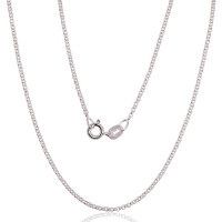 Серебряная цепочка Rollo 1 мм, 45, 2.4 g, Серебро 925 проба