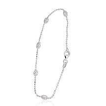 Silver bracelet, 18, 2 g, Silver 925 fineness