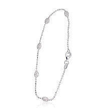 Silver bracelet, 18, 2.1 g, Silver 925 fineness