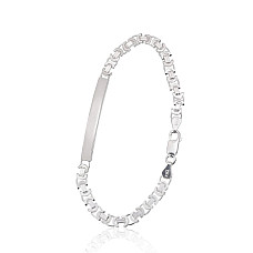 Серебряный браслет, 21, 12.5 g, Серебро 925 проба
