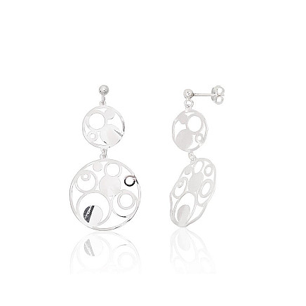 stud,  - Silver stud earrings, Silver 925 fineness