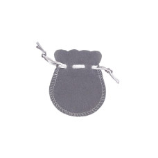 Gift pouch, color: Grey, 7 x 8 mm