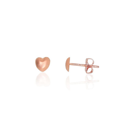 Classic Studs,  - Gold classic studs earrings, Red Gold 585 fineness