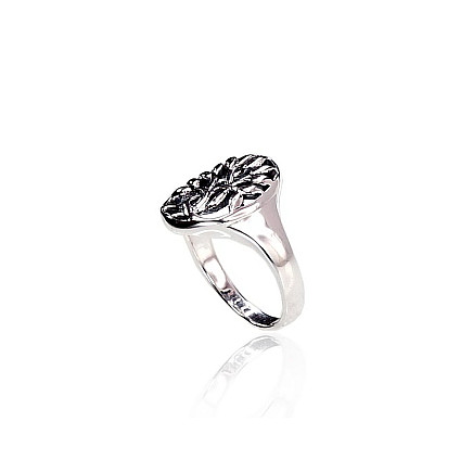 Silver ring, 17, 5.3 g, Silver 925 fineness, oxide (Plating), - 2100721708860 Women, - Silver ring, 17, 5.3 g, Silver 925 fineness, oxide (Plating)