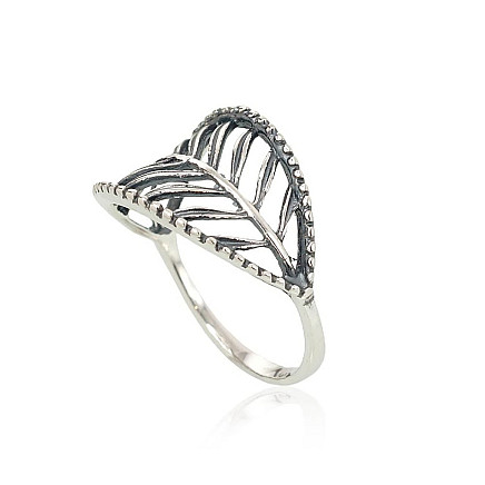 Women,  - Silver ring, Silver 925 fineness, oxide (Plating)