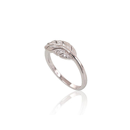 Silver ring, Silver 925 fineness, Rhodium (Plating), Zirkons, - 2101474000171 Women, - Silver ring, Silver 925 fineness, Rhodium (Plating), Zirkons