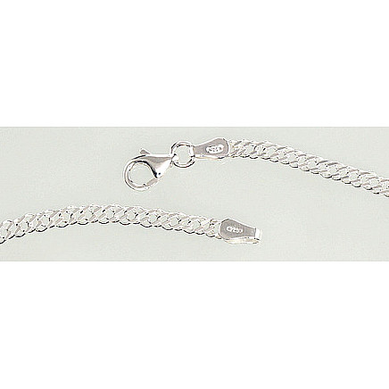 Sudraba ķēdīte Rombs 2, 8 mm, dimantu apstrādājums, Sudrabs 925 prove, - 2400064000189 Viriešiem, - Sudraba ķēdīte Rombs 2, 8 mm, dimantu apstrādājums, Sudrabs 925 prove