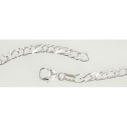 Silver chain Rombo 4 mm, diamond cut, Silver 925 fineness, - 2400098000070 For man, - Silver chain Rombo 4 mm, diamond cut, Silver 925 fineness