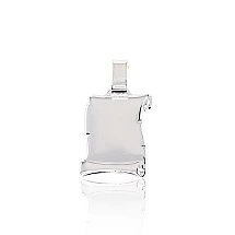 Paper, Scroll, Parchment, Engravable, Silver pendant, Silver 925 fineness