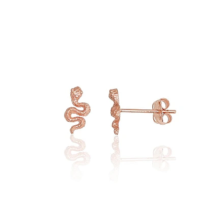 Classic Studs,  - Gold classic studs earrings, 0.43 g, Red Gold 585 fineness