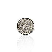 Zelta kulons, 1.21 g, Baltais Zelts 585 prove, Briljanti