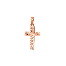 Gold pendant, 0.41 g, Red Gold 585 fineness
