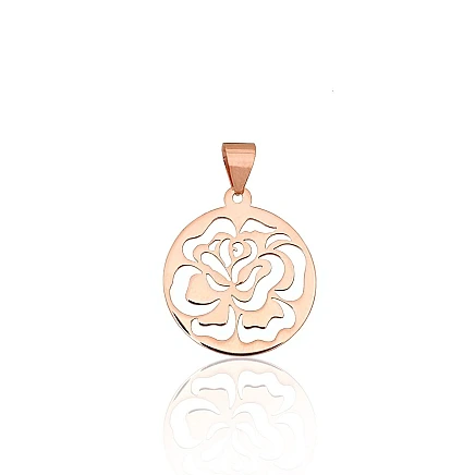 Women,  - Gold pendant, 0.56 g, Red Gold 585 fineness