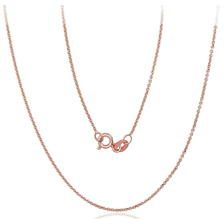 Chains,  - Gold chain Anchor 1 mm, 55, 2.04 g, Red Gold 585 fineness