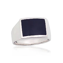 Silver ring, 19.5, 7.6 g, Silver 925 fineness, Onix