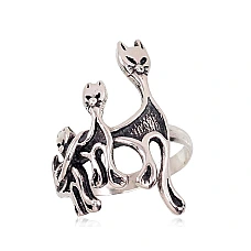 Silver ring, 17, 4.1 g, Silver 925 fineness, oxide (Plating)
