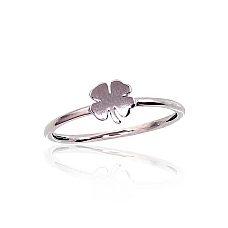 Серебряное кольцо, 15.5, 0.9 g, Серебро 925 проба, родий (покрытие)