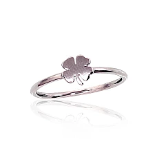 Серебряное кольцо, 18, 0.9 g, Серебро 925 проба, родий (покрытие)