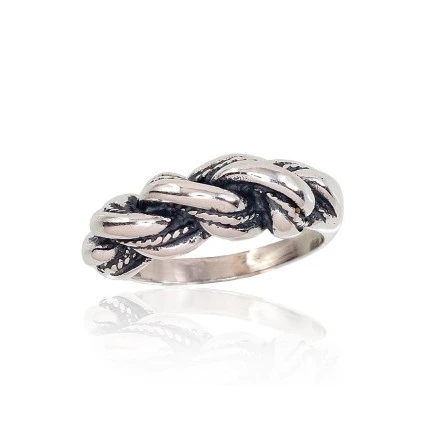 For man,  - Silver ring, 23, 5.4 g, Silver 925 fineness, oxide (Plating)