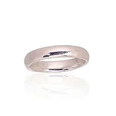 Серебряное обручальное кольцо, 16.5, 2.7 g, Серебро 925 проба