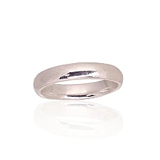 Серебряное обручальное кольцо, 17, 2.9 g, Серебро 925 проба