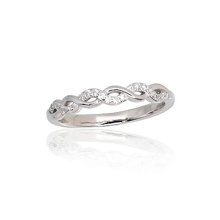 Женские,  - Серебряное кольцо, 15.5, 1.6 g, Серебро 925 проба, родий (покрытие), Цирконы