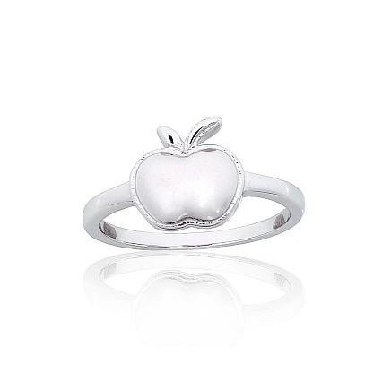 Women,  - Silver ring, 18, 2.4 g, Silver 925 fineness, Rhodium (Plating)