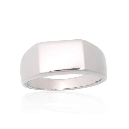For man,  - Silver ring, 22, 5.8 g, Silver 925 fineness, Rhodium (Plating)