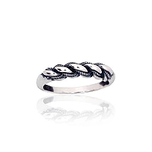 Silver ring, 18.5, 4.2 g, Silver 925 fineness, oxide (Plating), Handmade