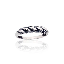Silver ring, 20.5, 4.3 g, Silver 925 fineness, oxide (Plating), Handmade