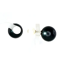 Silver stud earrings, Silver 925 fineness, Plastic , Fresh-water Pearl (Imitation)
