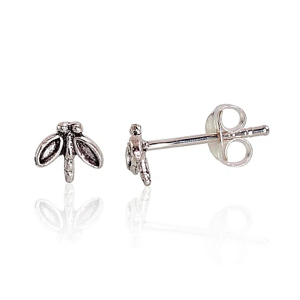 stud,  - Silver stud earrings, 0.5 g, Silver 925 fineness, oxide (Plating)